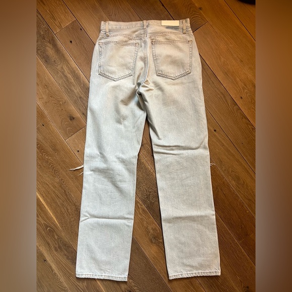 Re/Done High Rise Loose - Bleach Destroy - Picture 9 of 9